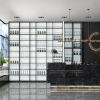 Backlit Wine Display Cabinet